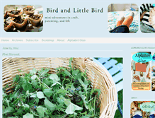 Tablet Screenshot of birdandlittlebird.com